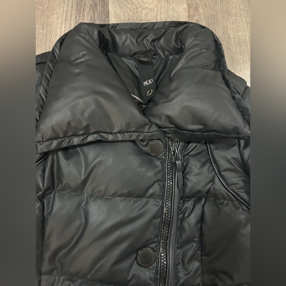 Rud by Rudsak Black Puffer Coat - Picture 3 of 9